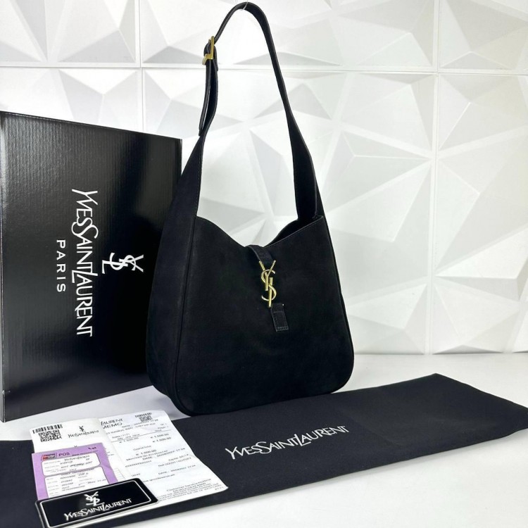 YVES SAİNT LAURENT LE 5 A 7 SÜET SİYAH